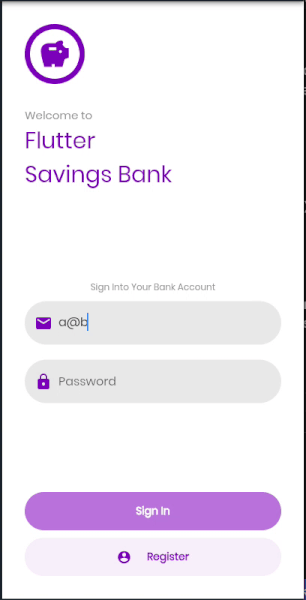 Login Screen