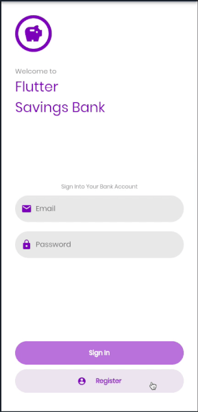 Registration Screen