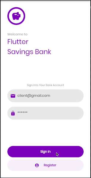 Login Screen